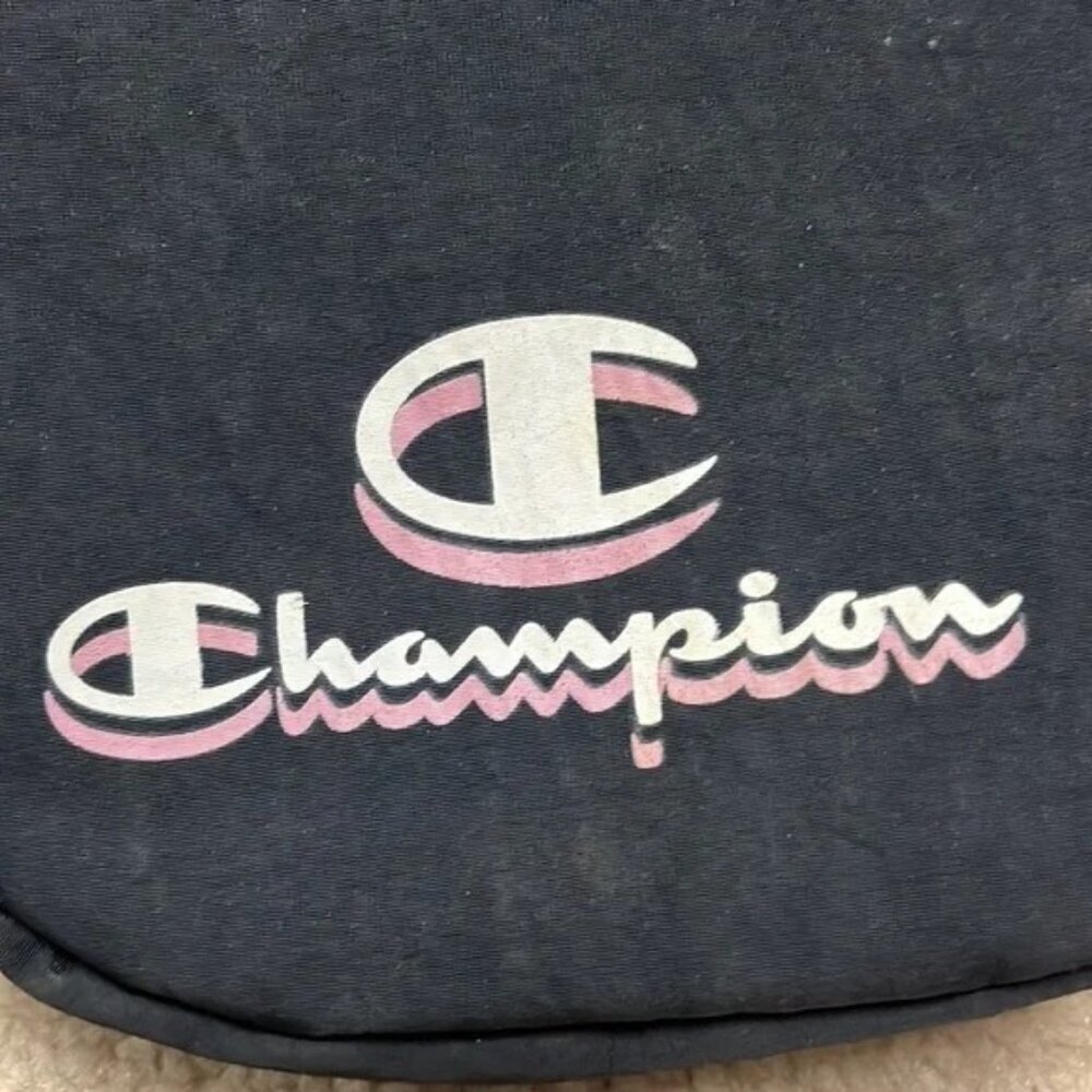 Champion Black Logo Nylon Crossbody - Picture 3 of 6